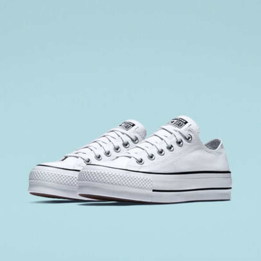 Platform Low Top Converse | Used